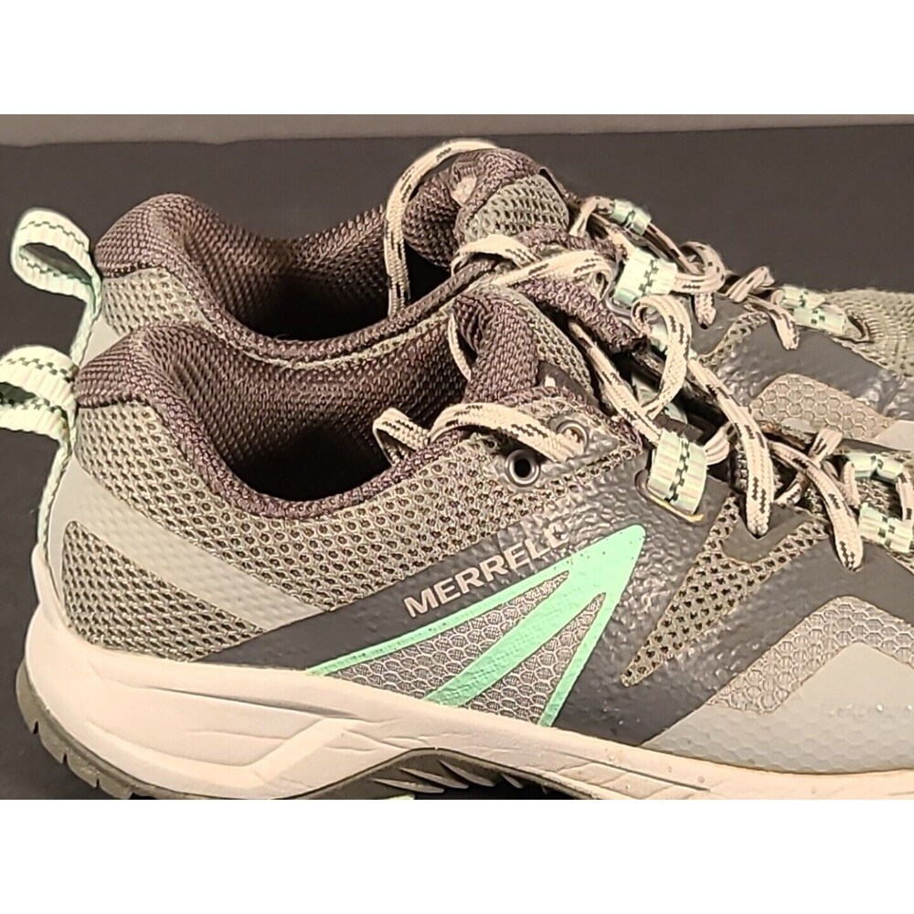 Merrell Women's MQM Flex 2 Hiking Shoes, Rock/Wave, Size 8.5 M Model J035426 - Picture 14 of 16